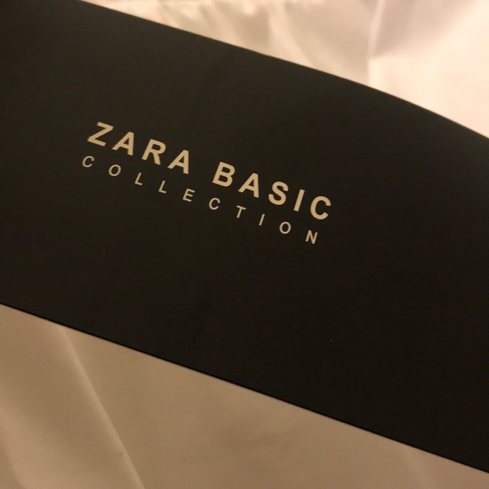 White Zara formal dress